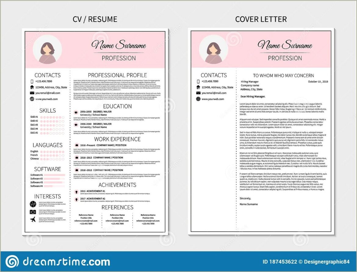 Is Cv Cover Letter Or Resume