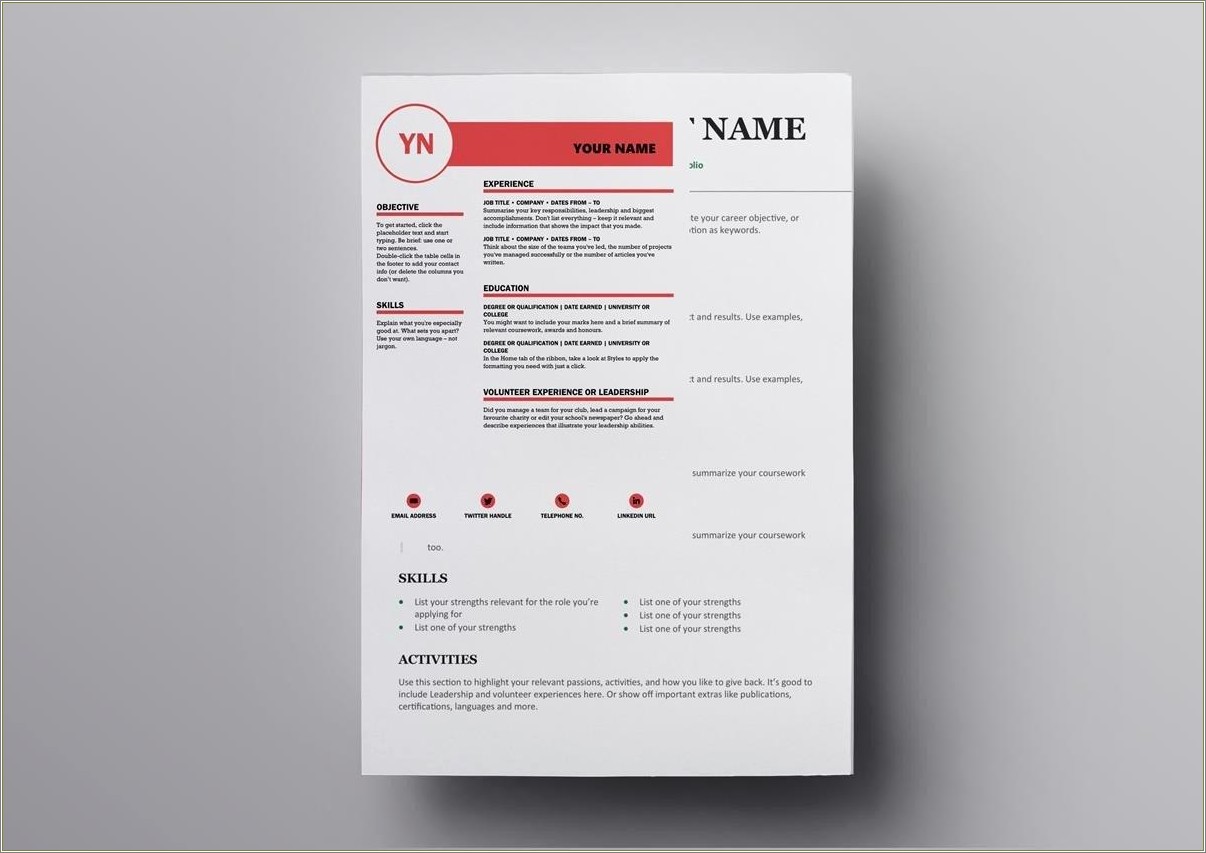 Is It Ok To Use A Resume Template