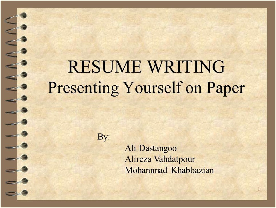 Is Presentation Paper Good For Resumes