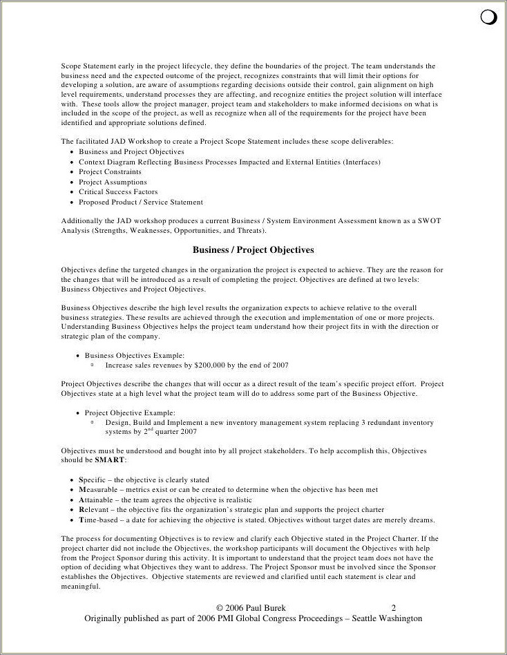 It Resume With Quantifiable Results Examples Pdf