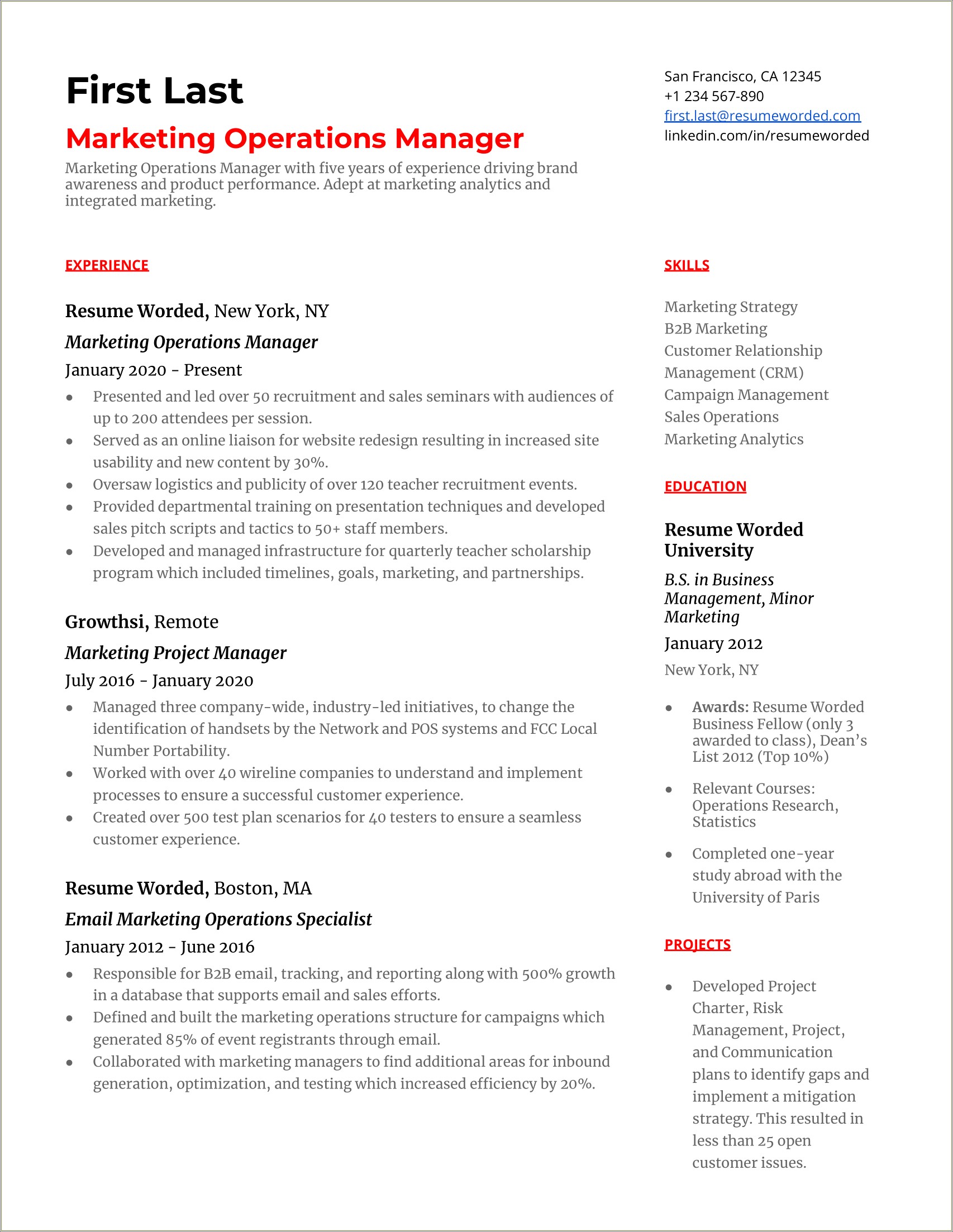 It Service Delivery Manager Resume Summary