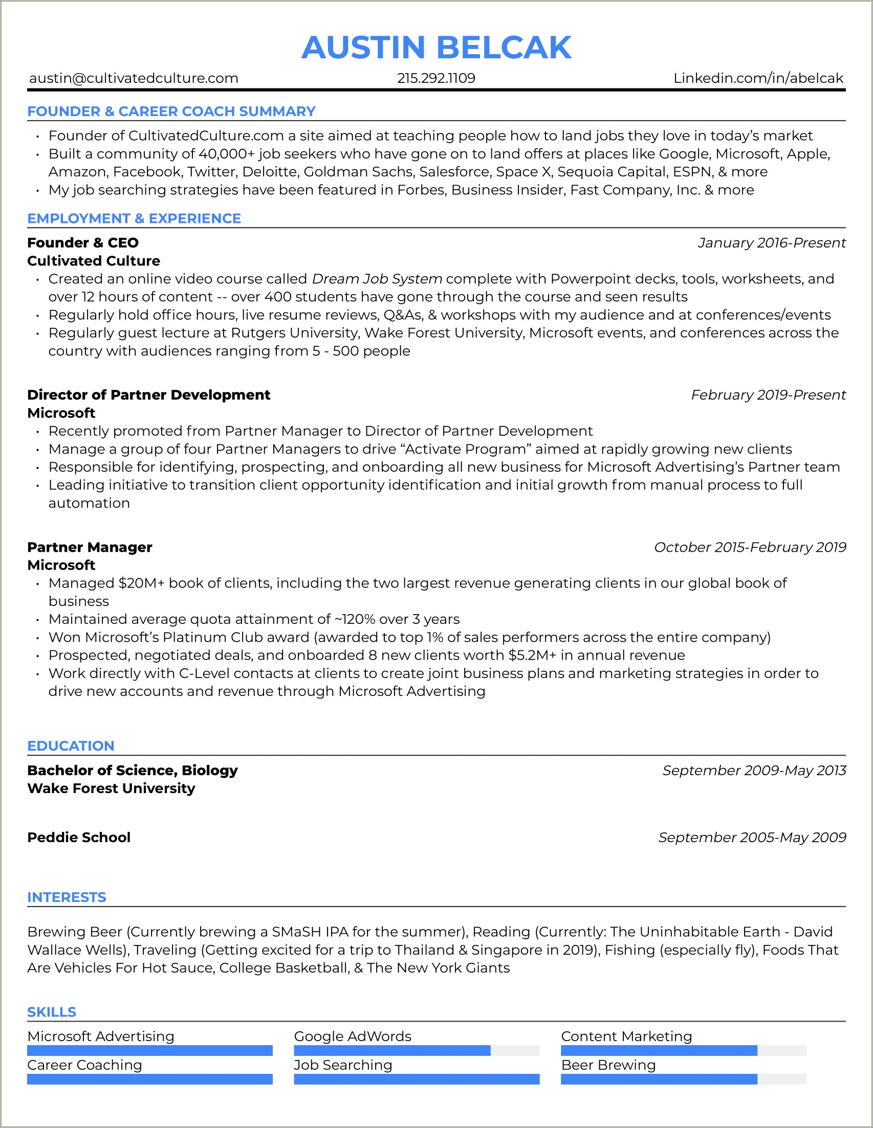 Italic Font In Resume Is Good