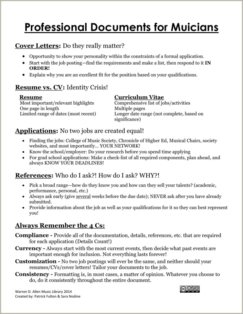 Job Asks For Cv Submit Resume