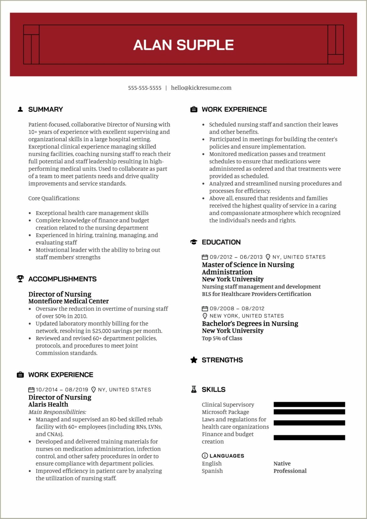 Job Goal For Lpn Resume Sample