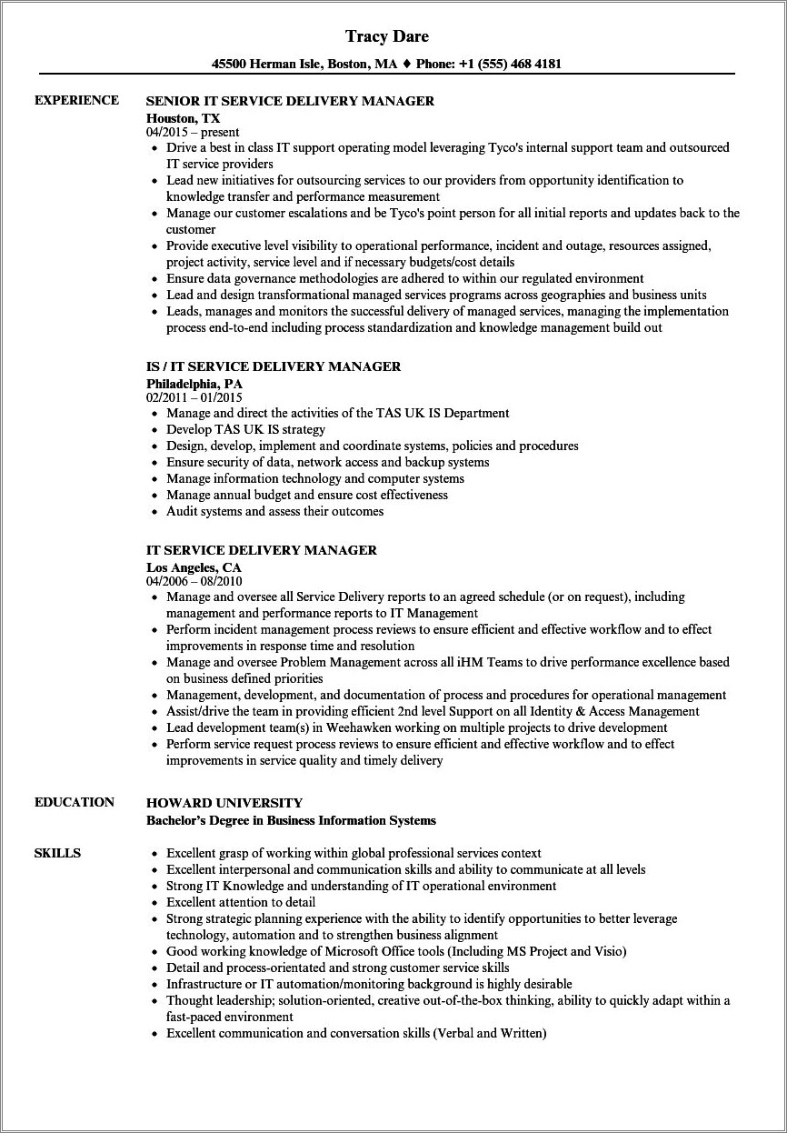 Job Handover Format Doc Download Resume