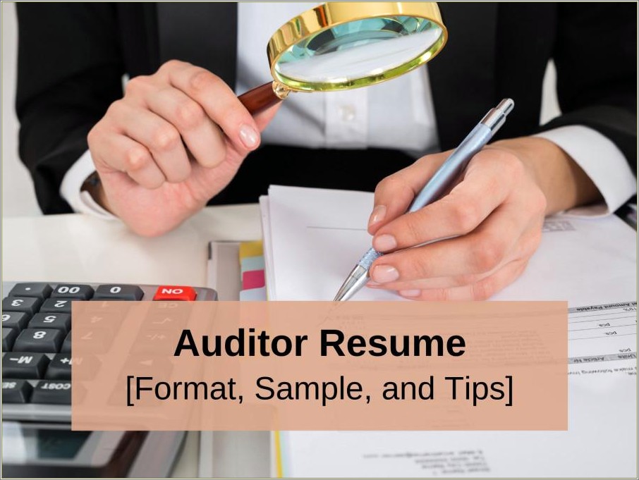 Key Individual Skills For Resume Internal Audit