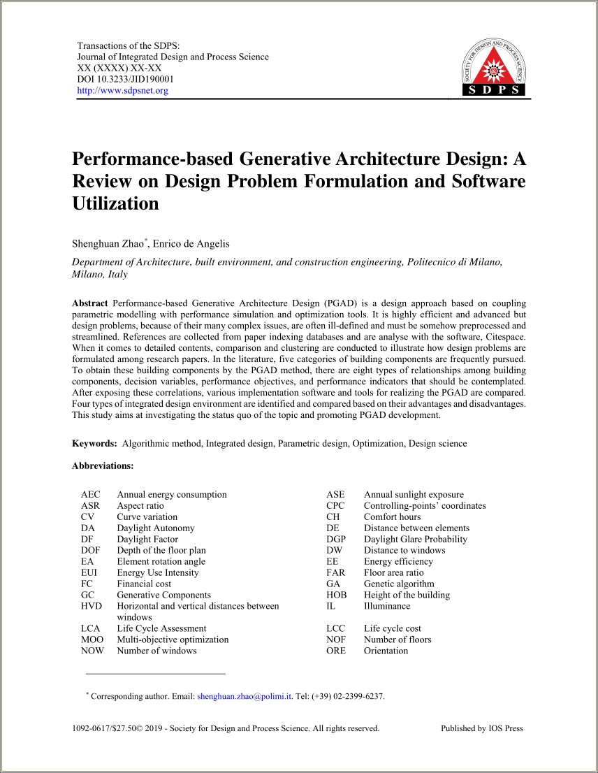 Key Words For Construction Science Resume