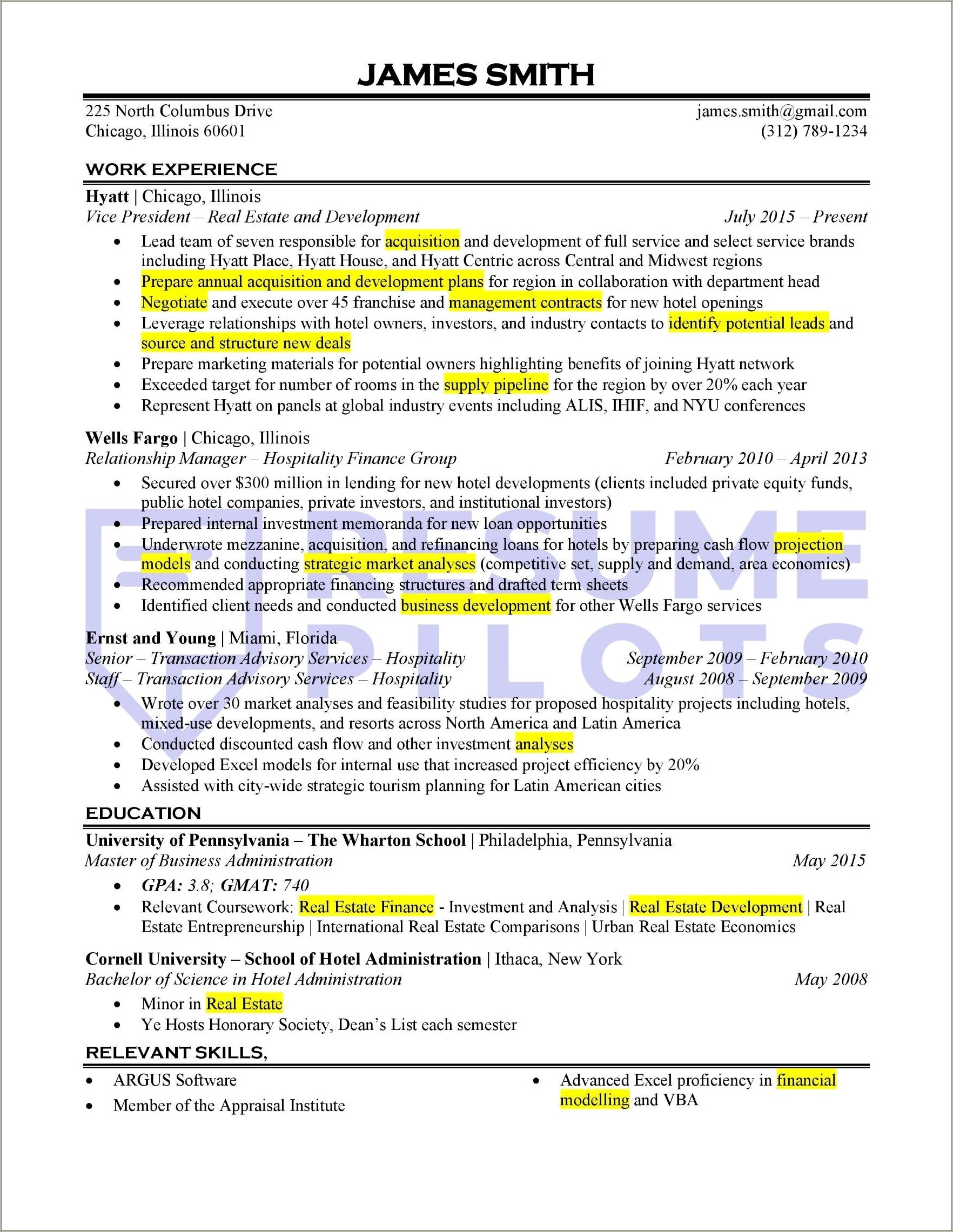 Keywords And Skills For A Resume