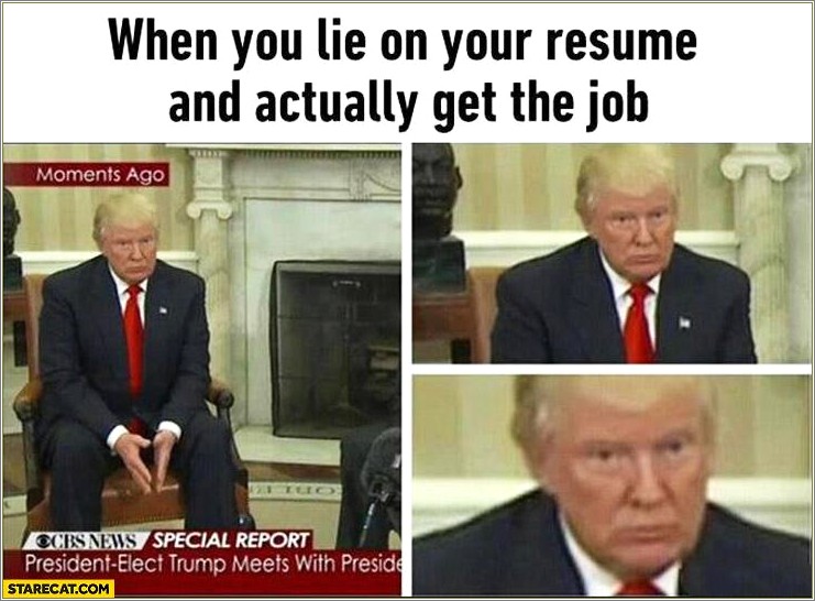 Lie On Your Resume About Working