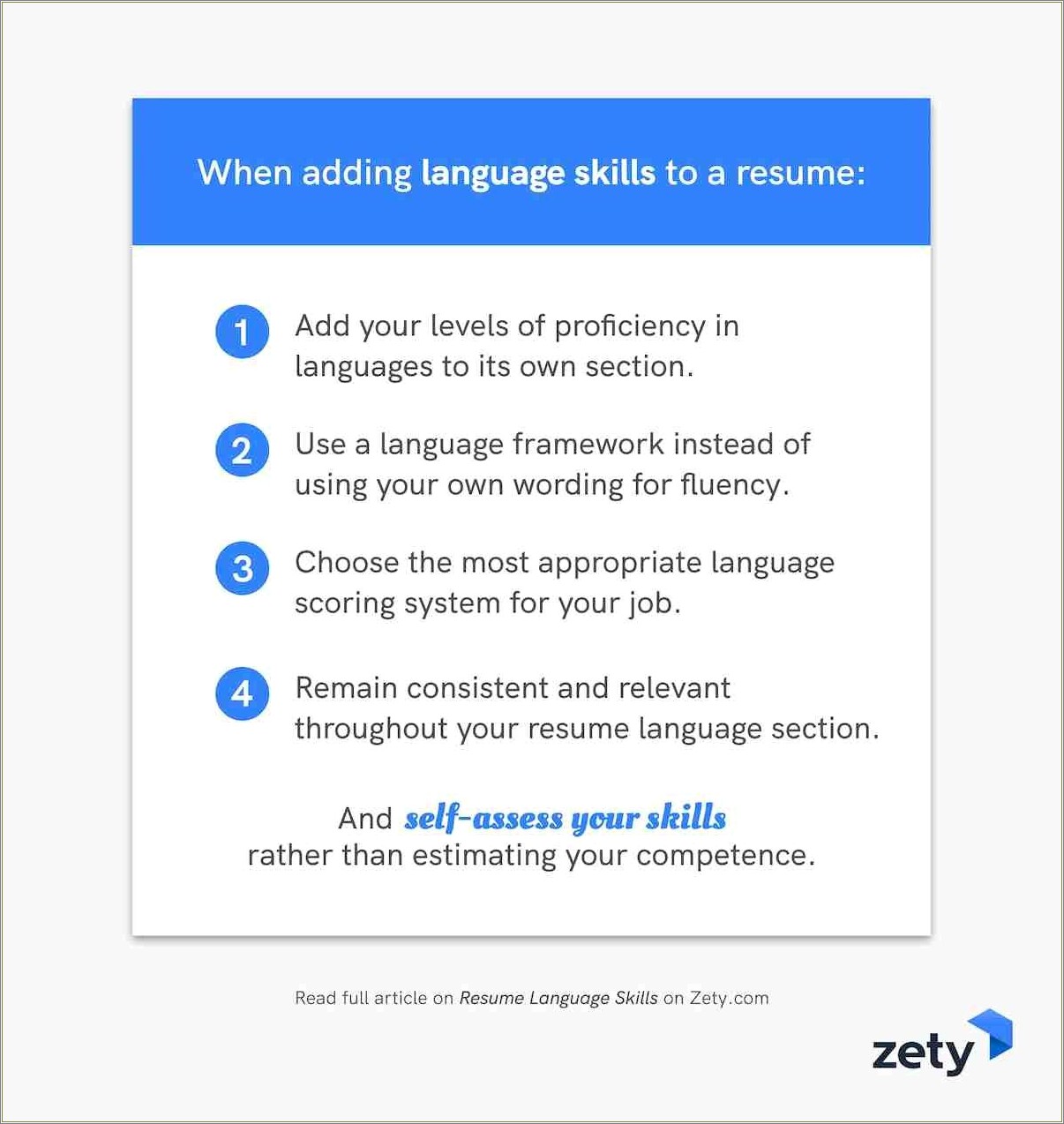 List Language Skills On Resume Sample