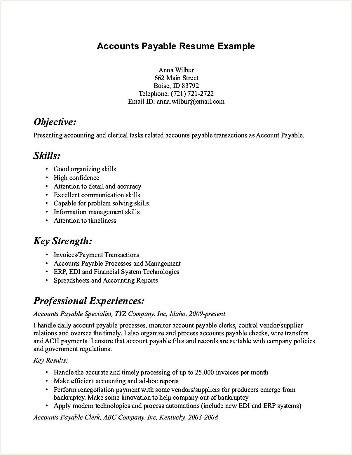 List Of Interpersonal Communication Skills Resume