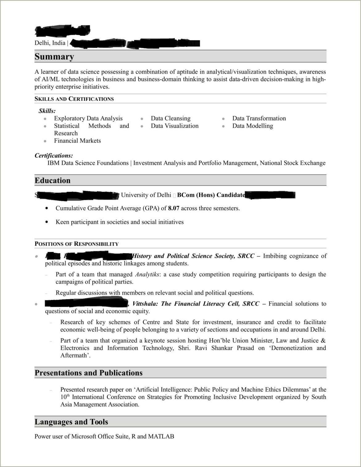 List Of Skills For Resume Reddit