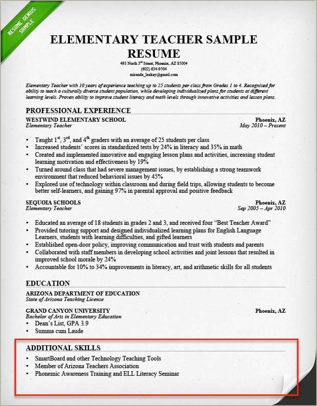 List Of Skills To Use On A Resume