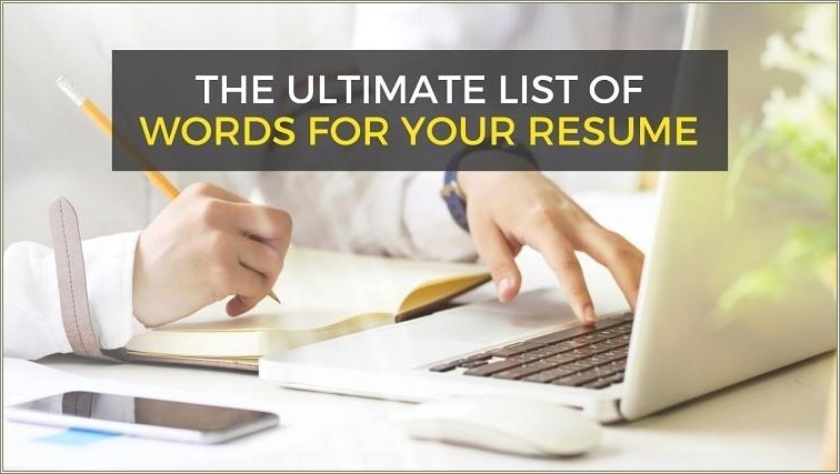 List Of Words For Resume Skills