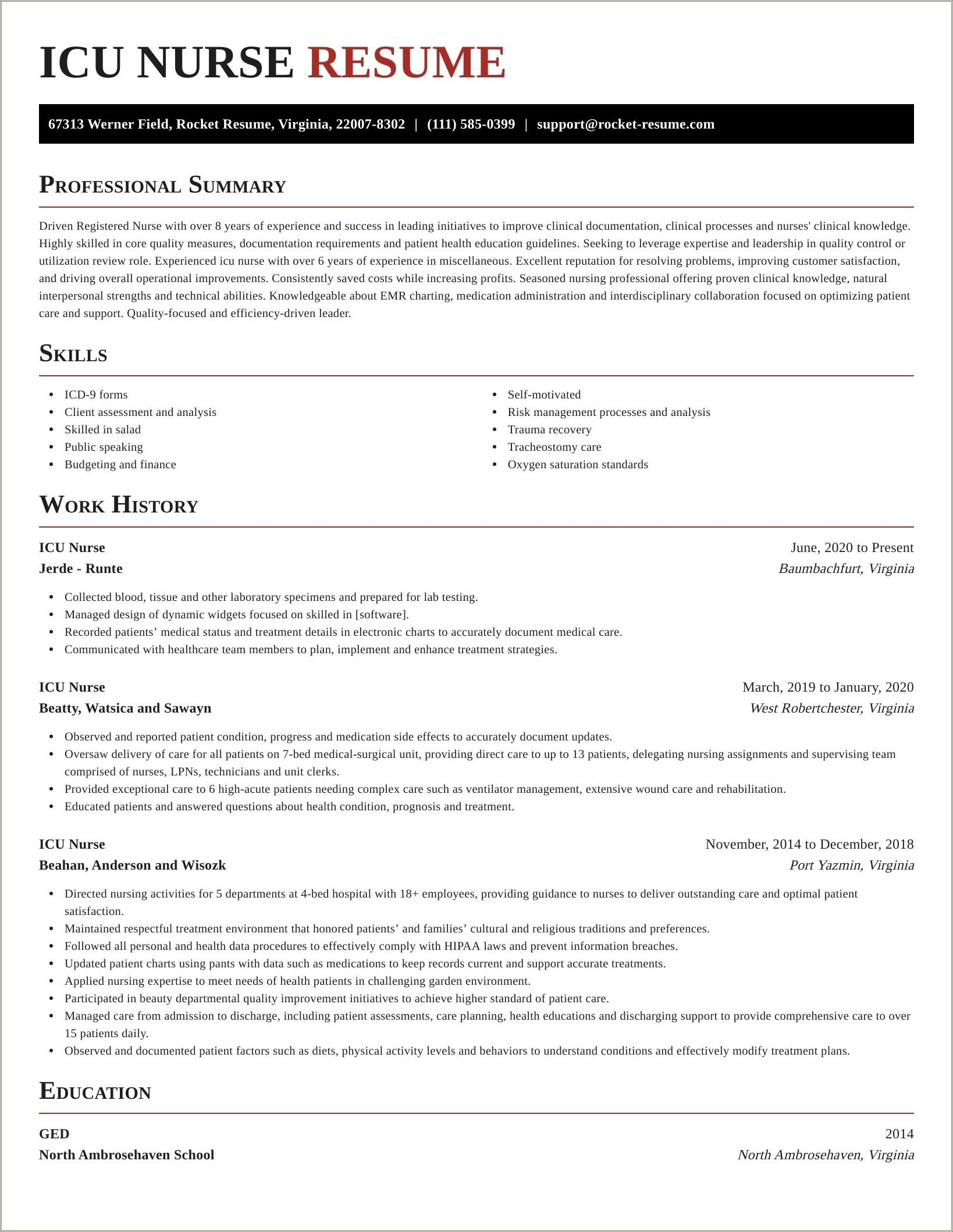 Listing Emr Experience On Nursing Resume