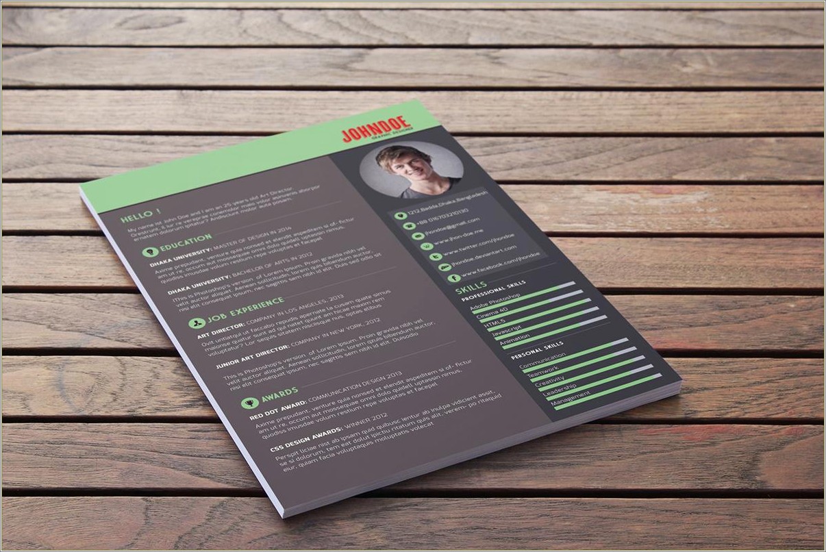 Make A Good Resume For Free