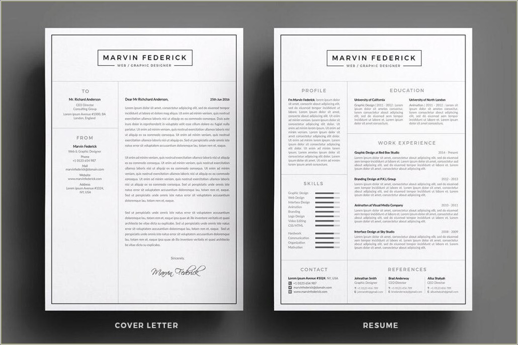 Make Your Cover Letter And Resume 1 Document