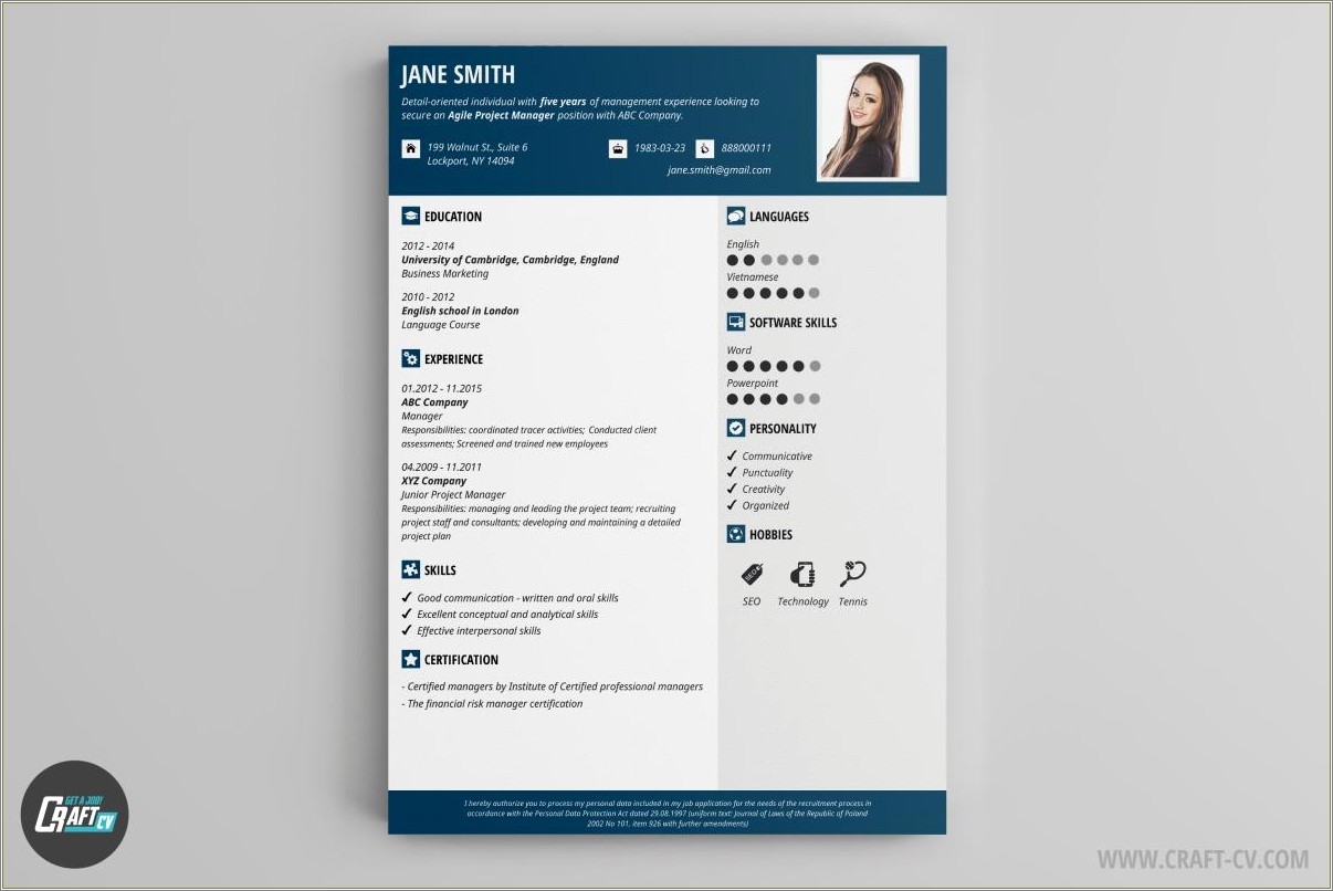 Make Your Own Resume For Free Online