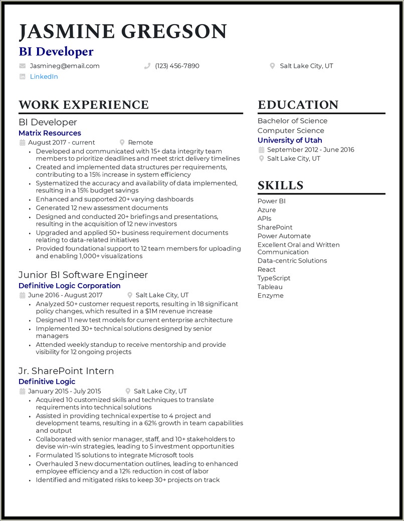 Manual Testing Resume Sample For 3 Years Experience