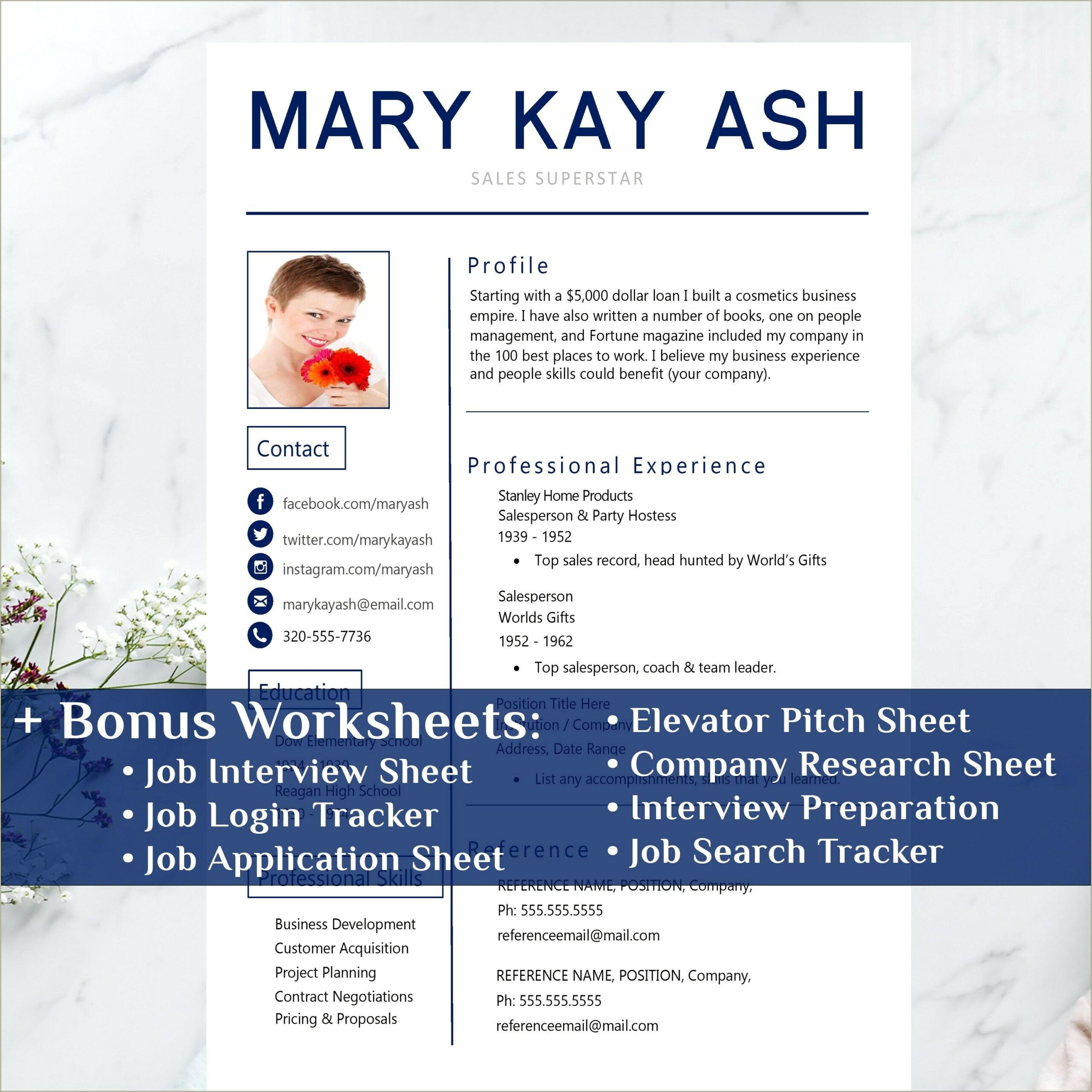Mary Kay Job Description For Resume