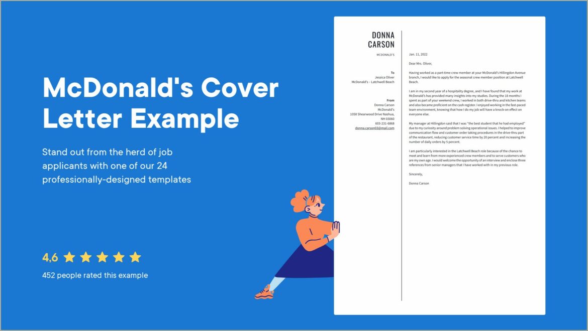 Mcdonalds Kitchen Crew Member Job Description For Resume