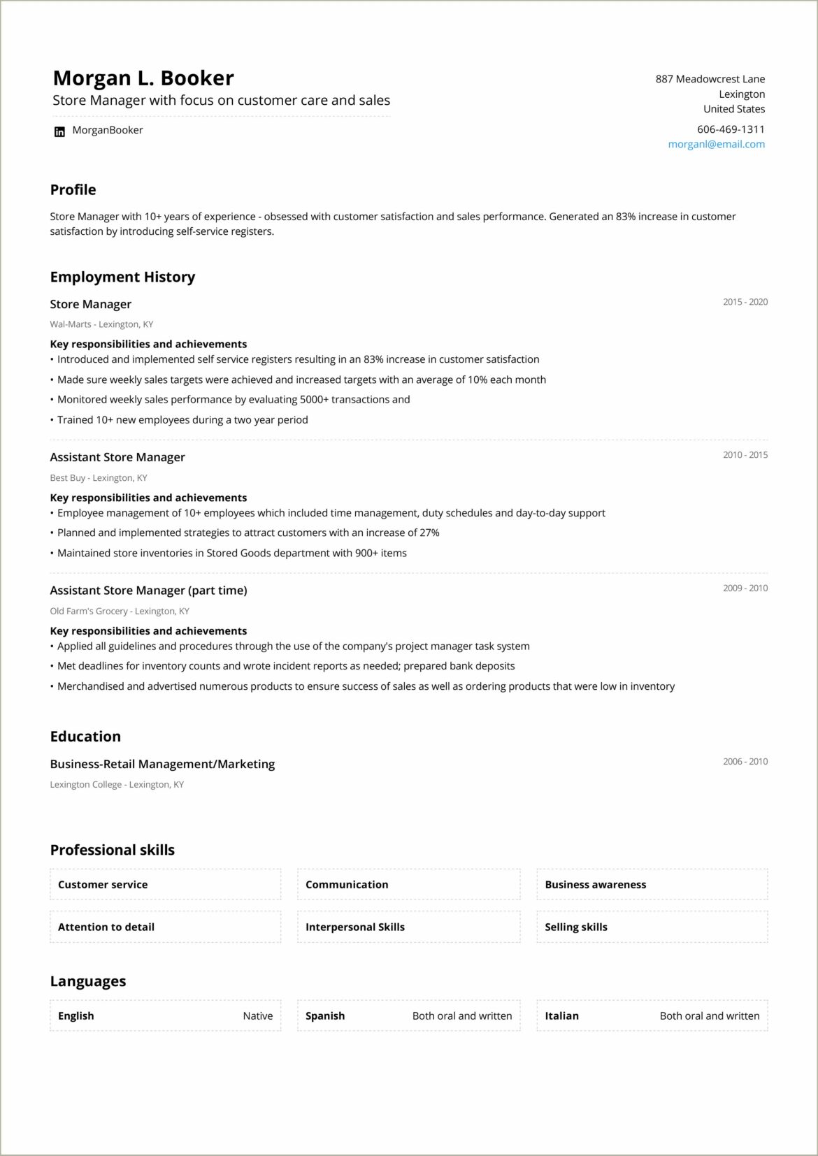 Minimum Job Length On A Resume