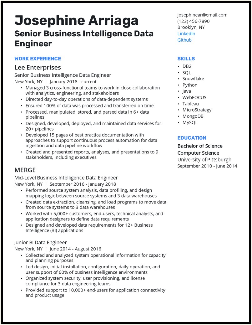 Monster Entry Level Engineer Job Resume