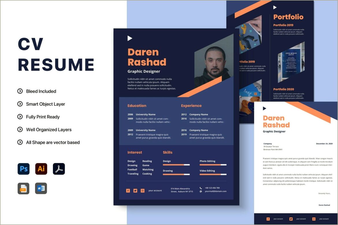 Most Used Microsoft Word Resume Templates