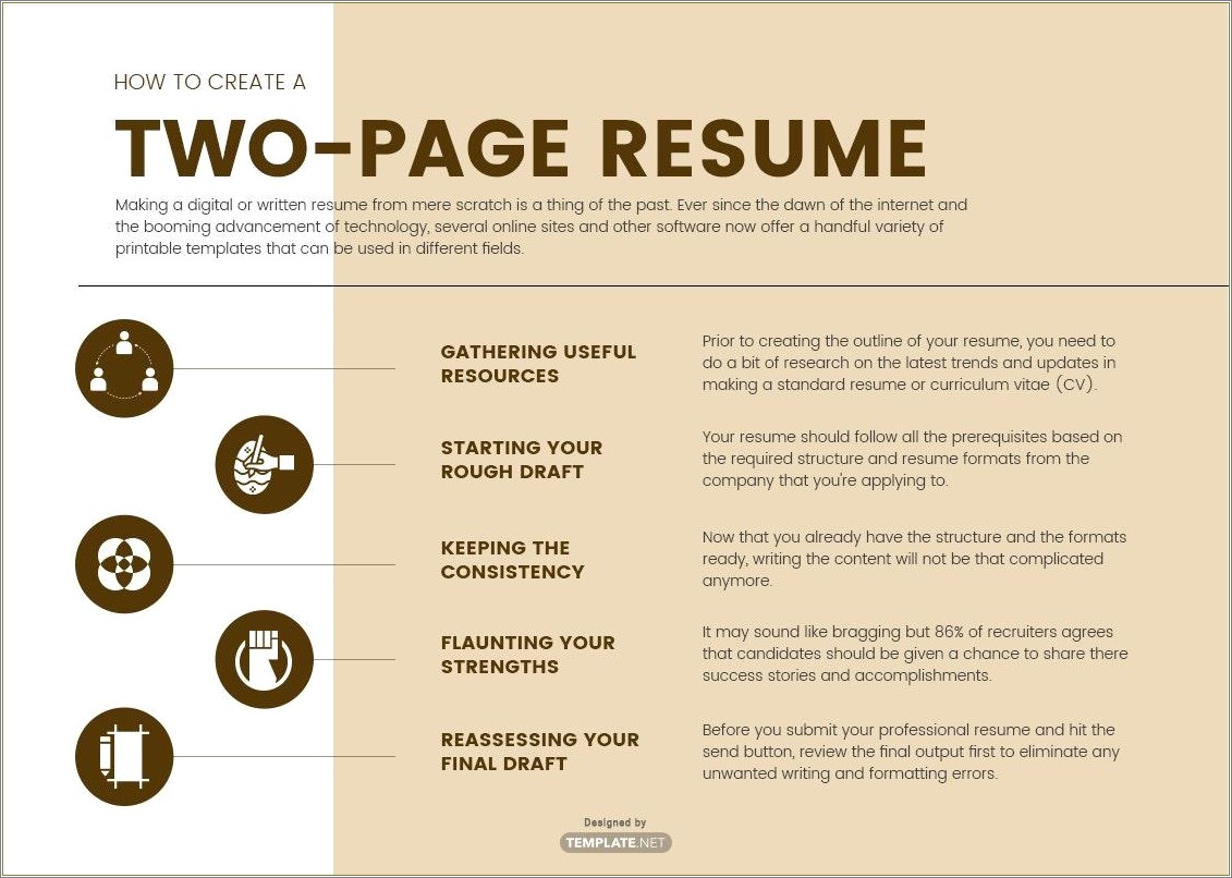 Multi Page Resume Template Word Free Download