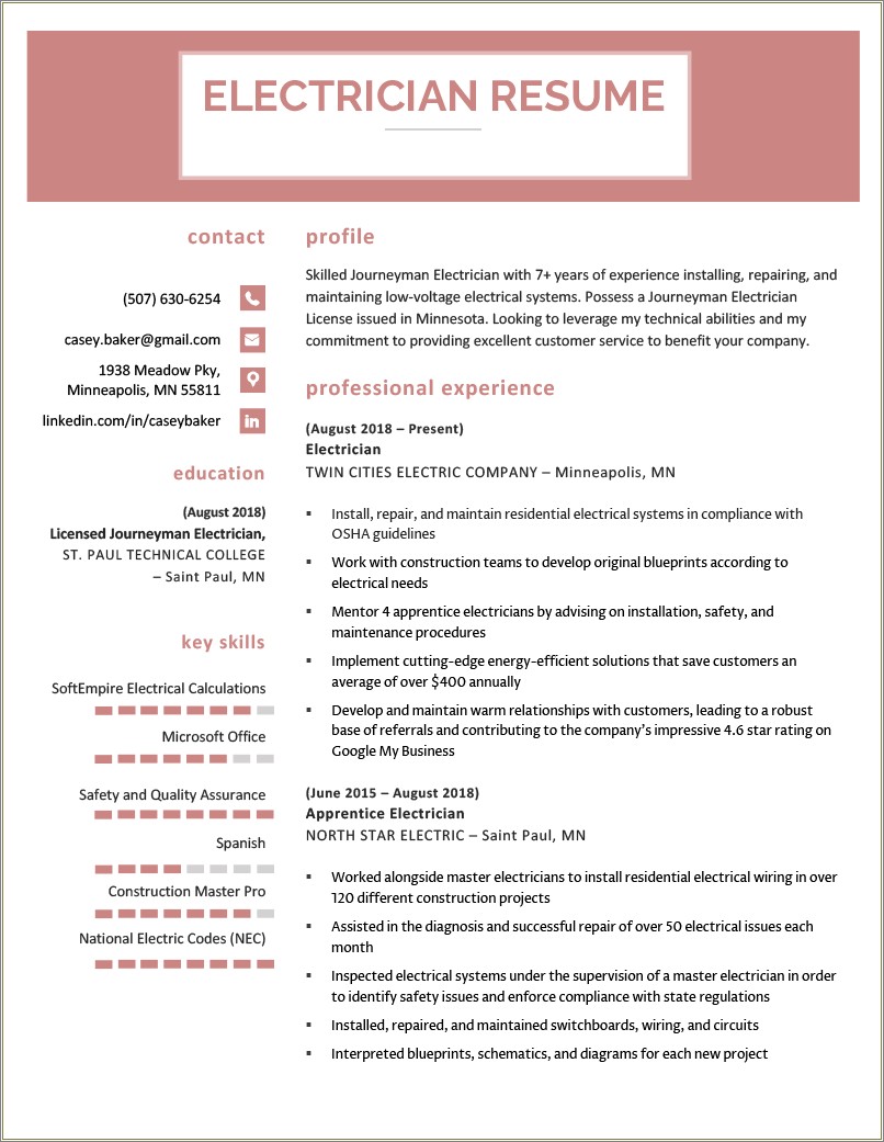 Nail Tech Job Description For Resume