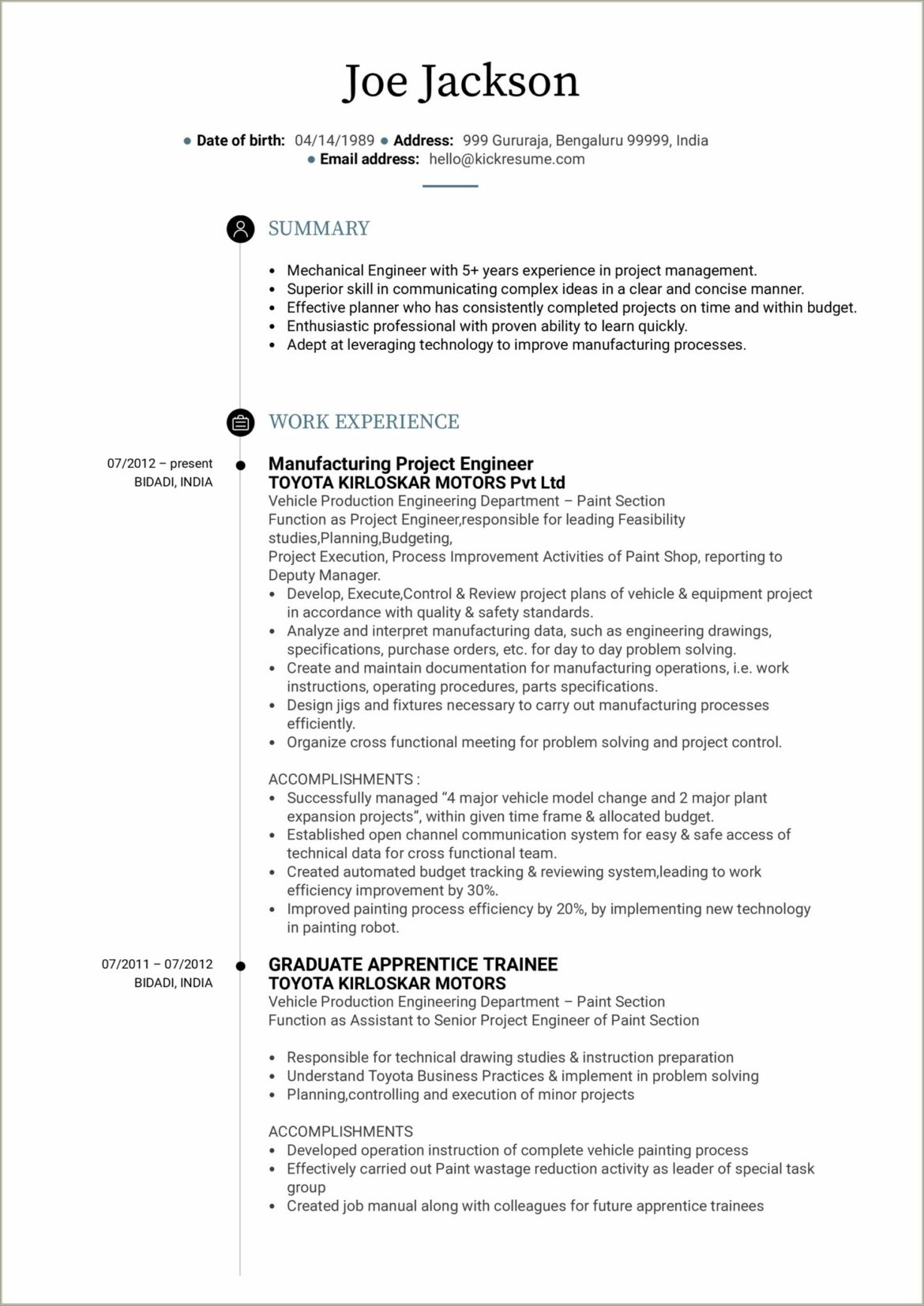 Net Developer With Main Frames Sample Resume