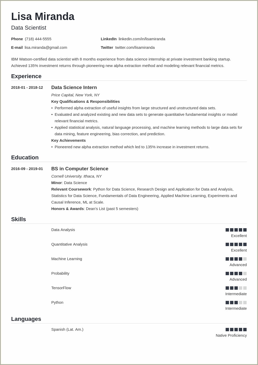 New Grad Entry Level Jobs Resume Templates Free