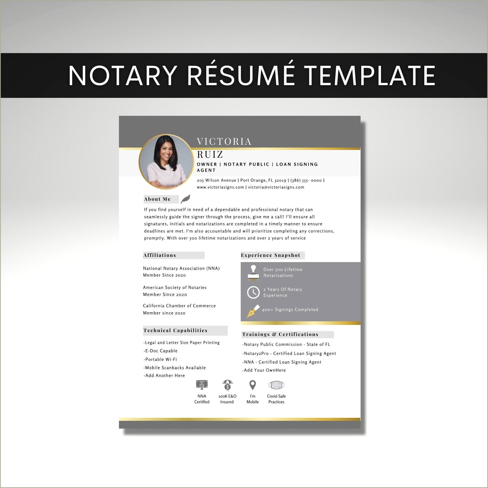 New Mobile Signing Agent Resume Examples