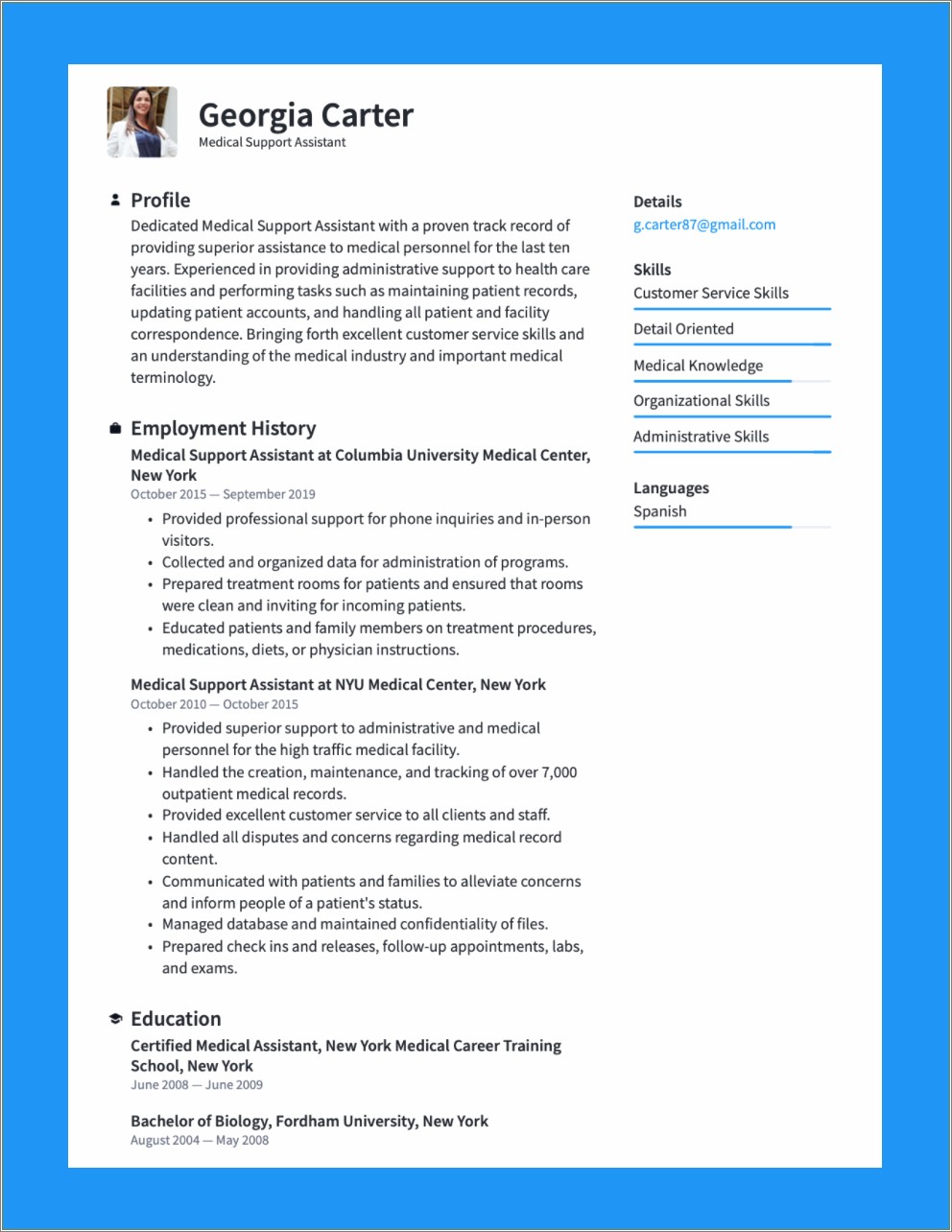 New To The Workforce Resume Templates