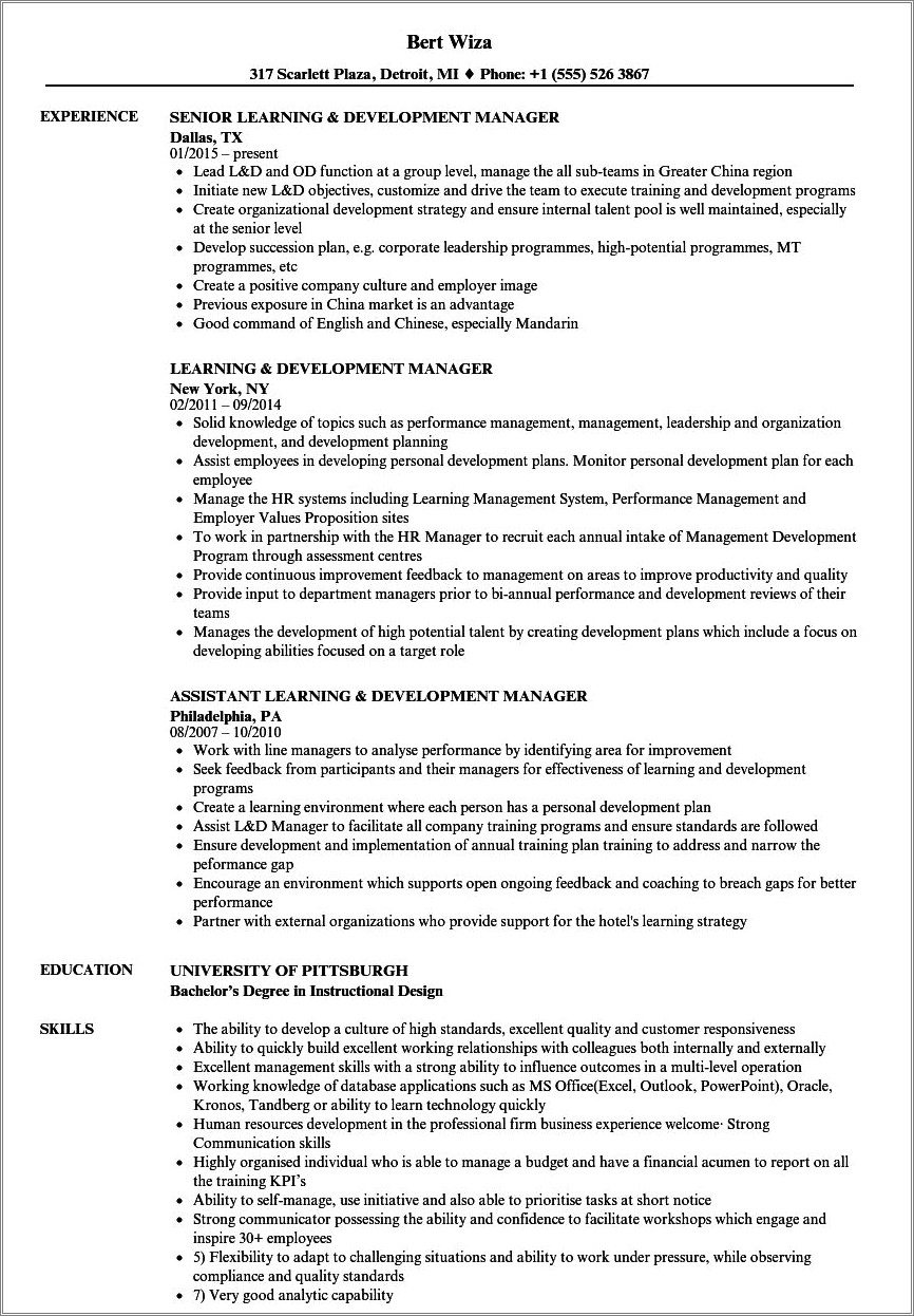 Nhs Skills And Acheivement Resume Format