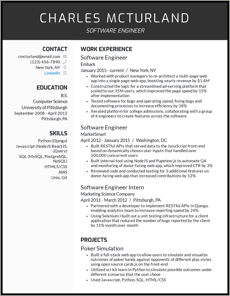 Non Technical Skills For Engineers Resume