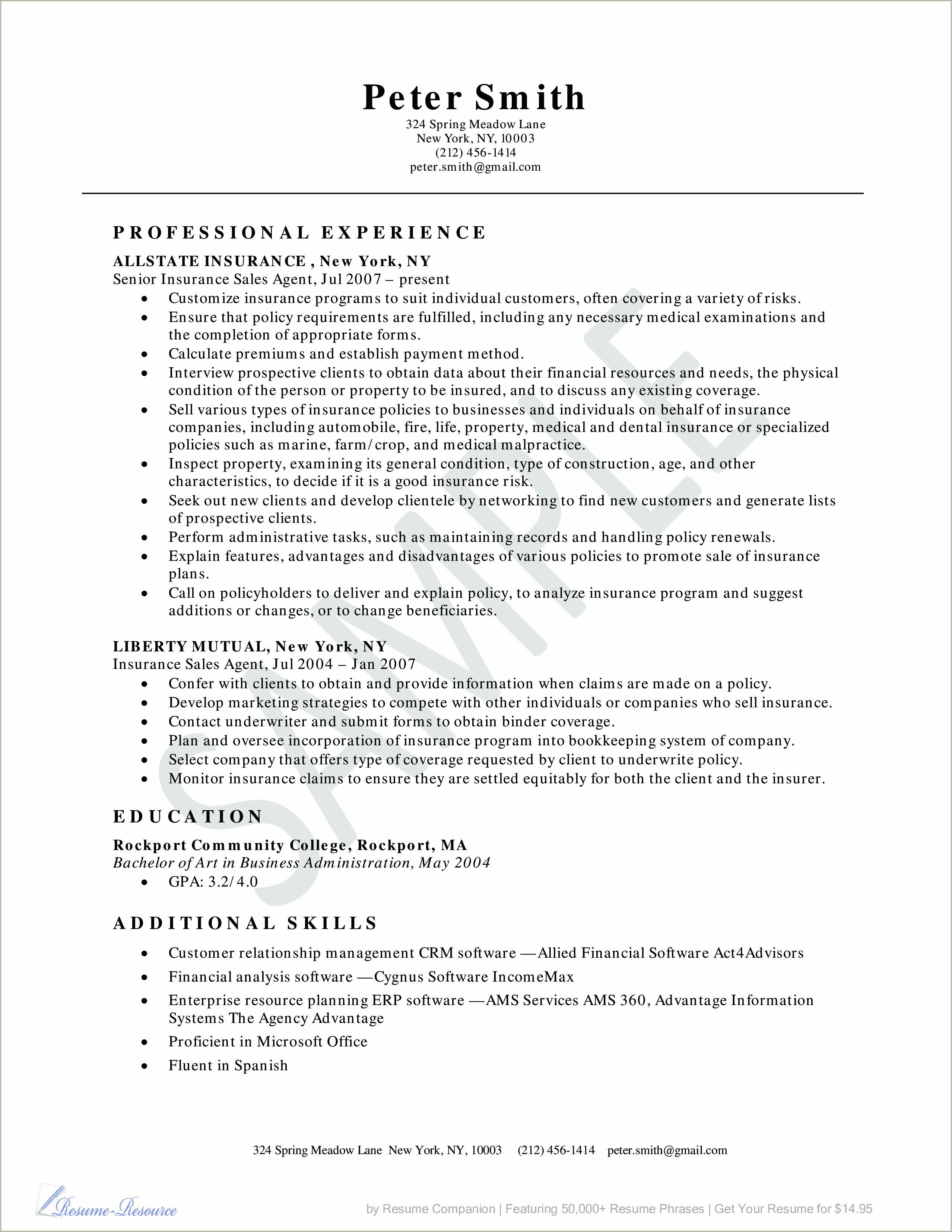 Notary Public On Resume Example New York