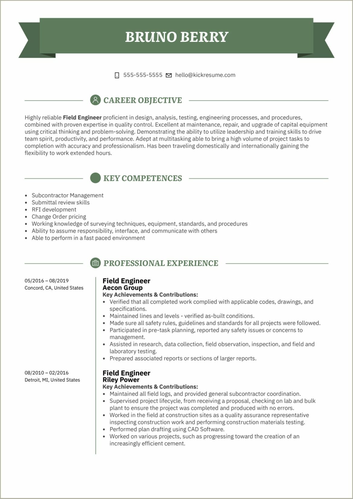 Objective For Entry Level Mechanical Engineering Resume