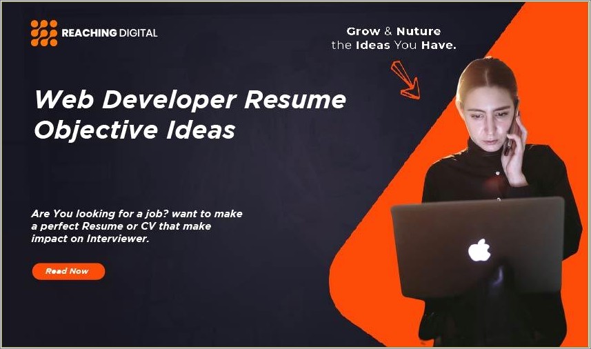 Objective For Resume For Developer