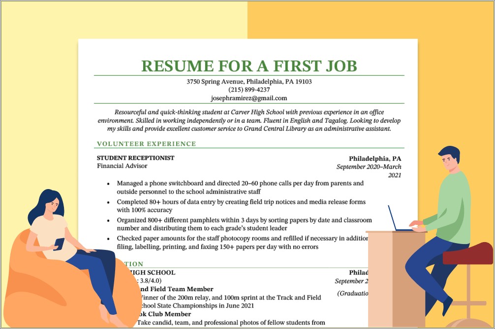 Objective For Resume For Open Position