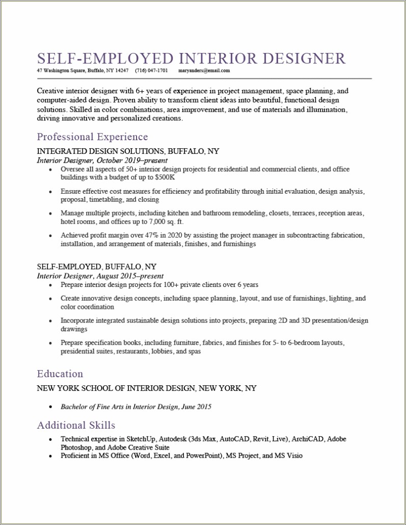 Objective For Resume For Part Time Employment