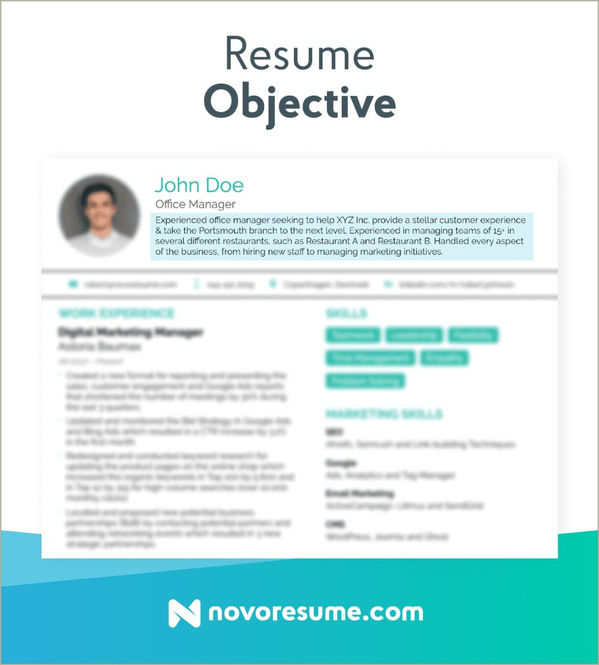 Objective On A Resume For An It Job