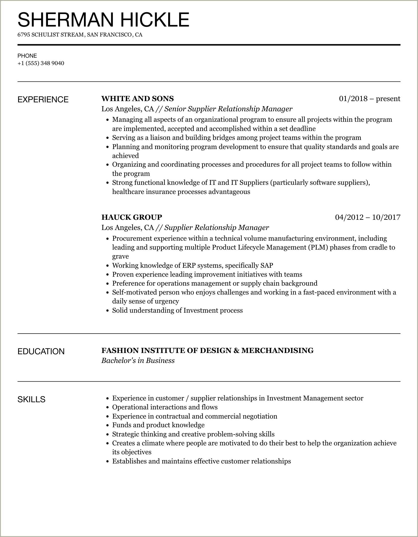 Objective Statement For Resume For Relationhip Manager