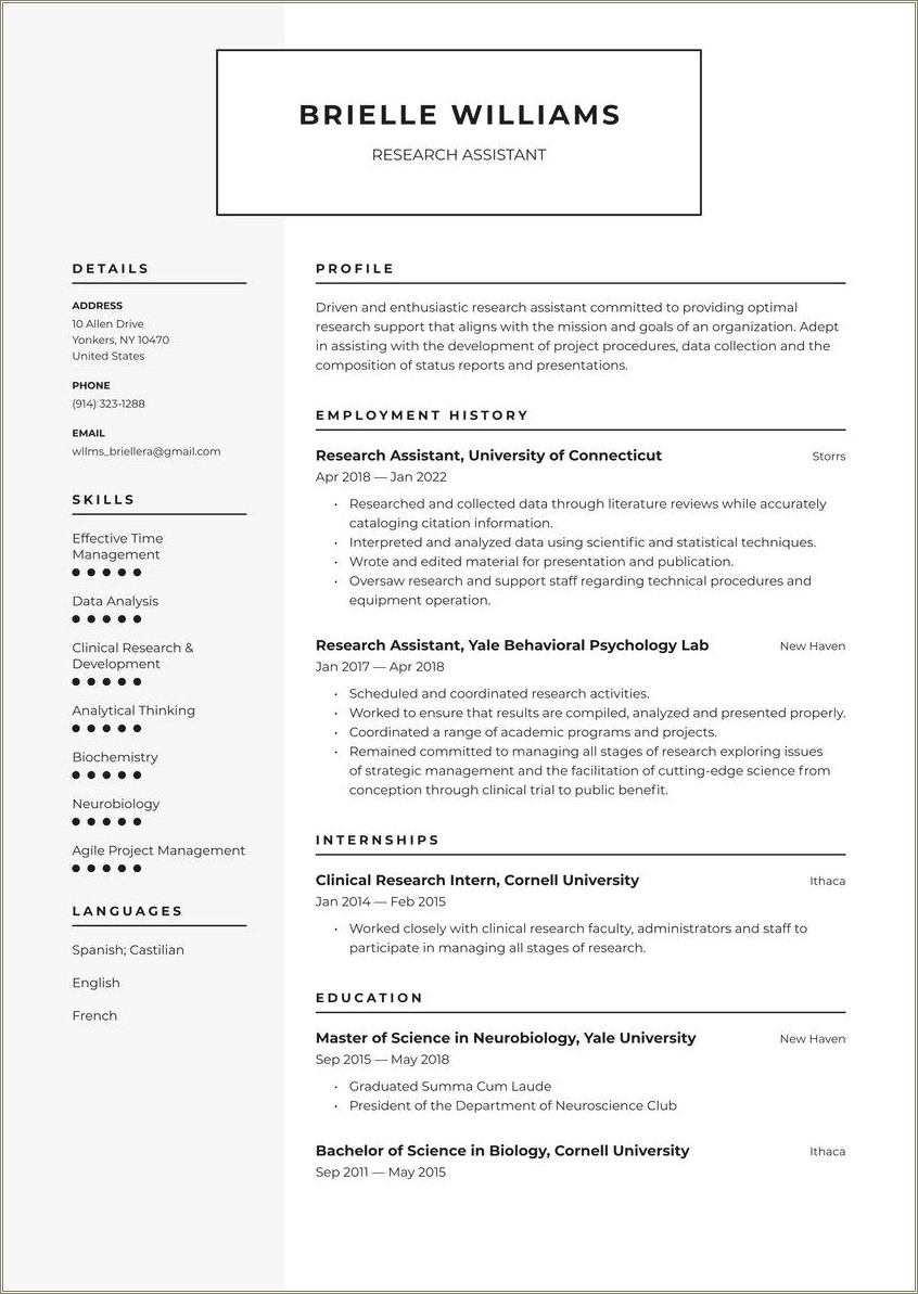 Objective Statement For Resume Think Tanks