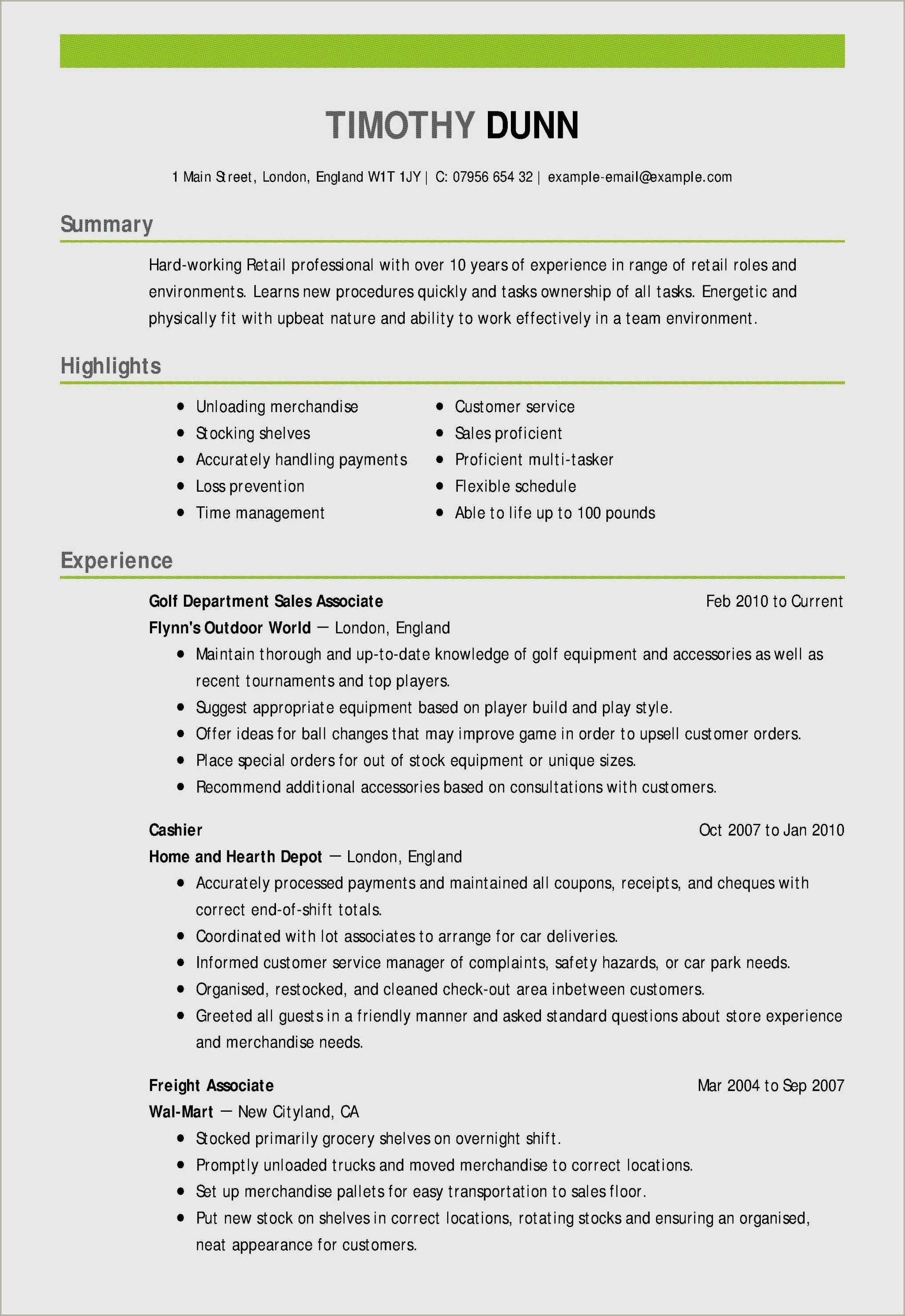 Objective Statement For Sales And Marketing Resume