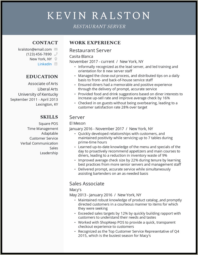 Objectives To Put Down On Resume