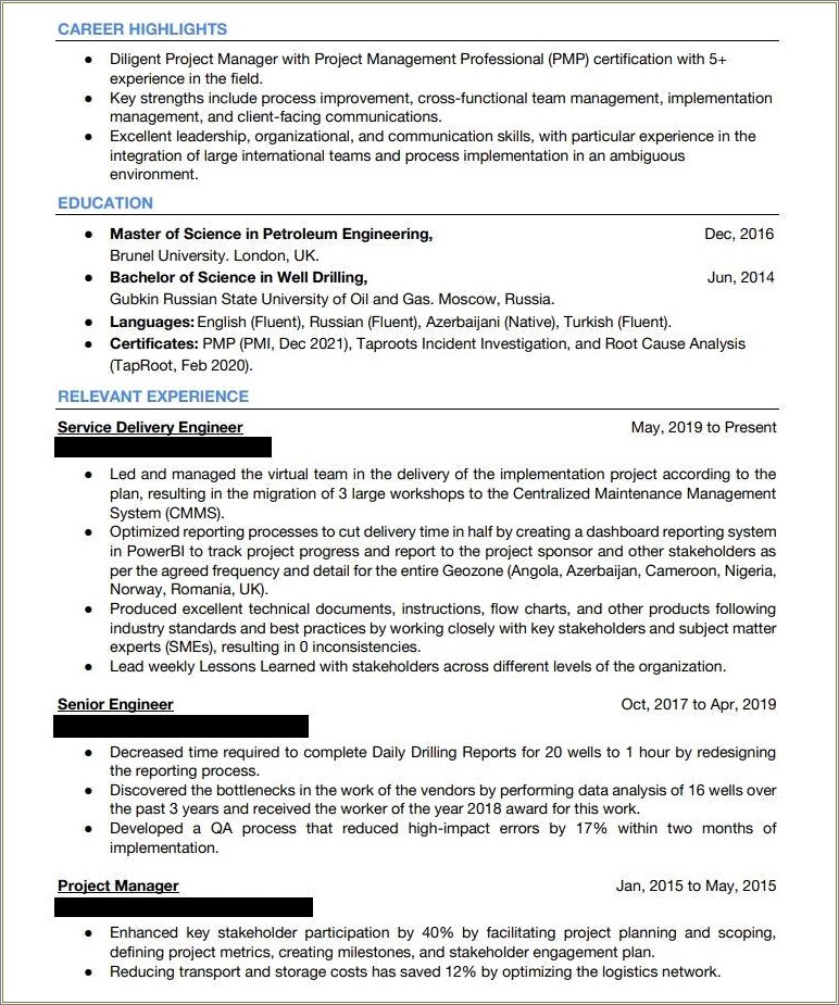 Office Manager Resume In Rassian Language