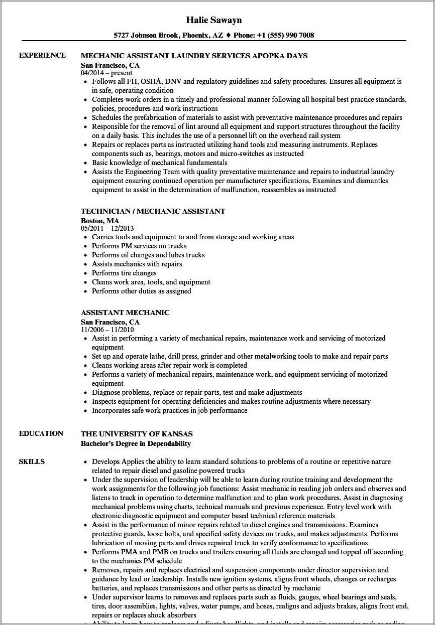 Oil And Gas Administrative Assistant Resume Sample
