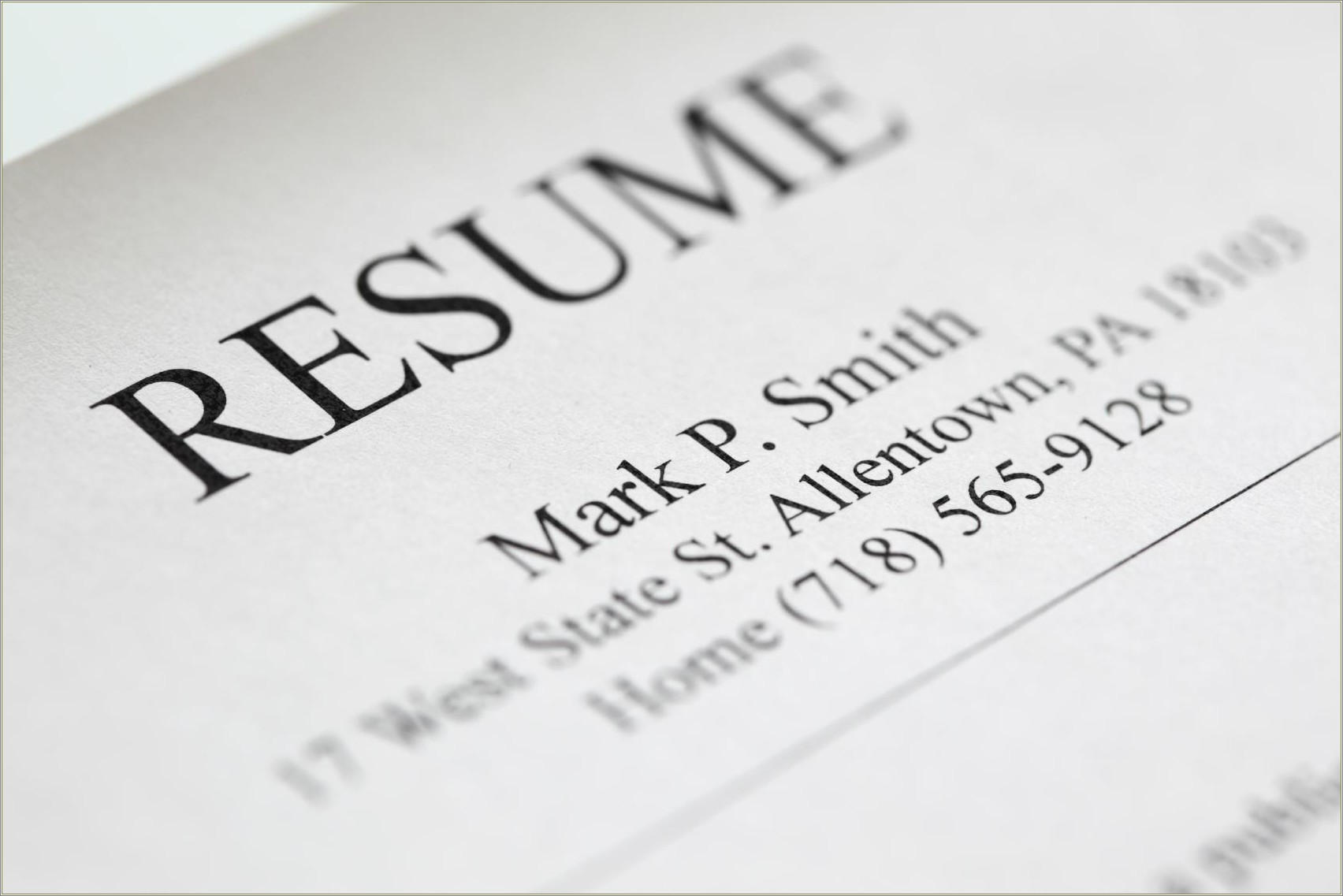On A Resume Should You Put Your Nickname