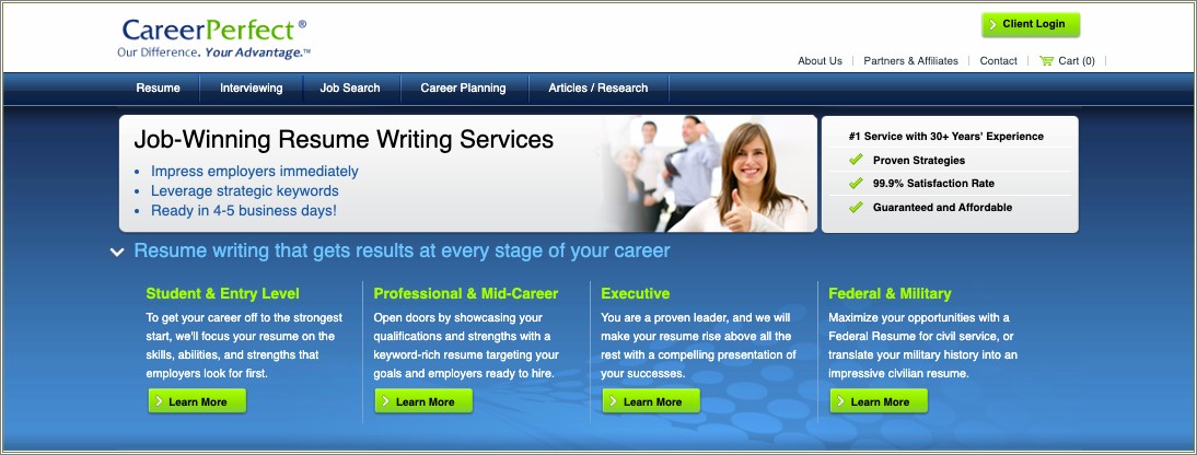 Online Executive Job Resume Writing Services